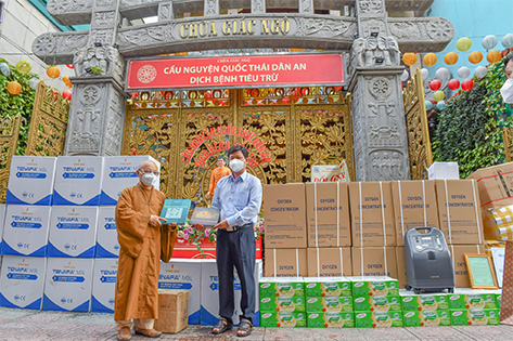 Fundaţia de caritate din Vietnam a comandat Canta Concentrator de oxigen Canta